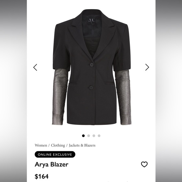 Arya blazer - wolf and badger - Picture 3 of 4